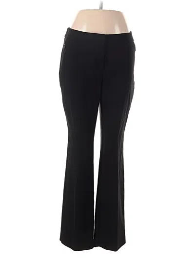 Pre-owned Chico's Dress Pants In Black
