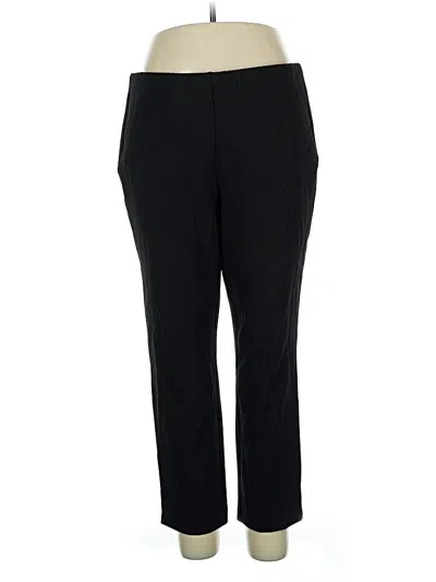 Pre-owned Chico's Dress Pants In Black