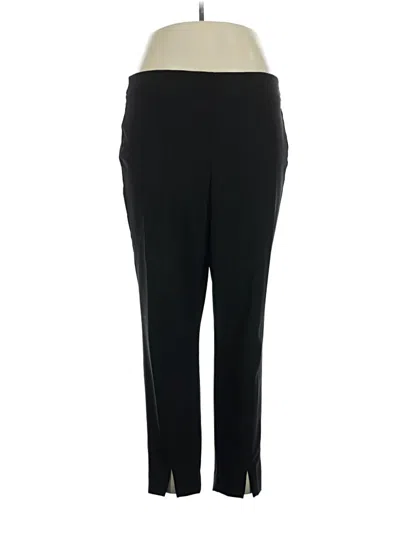 Pre-owned Chico's Dress Pants In Black