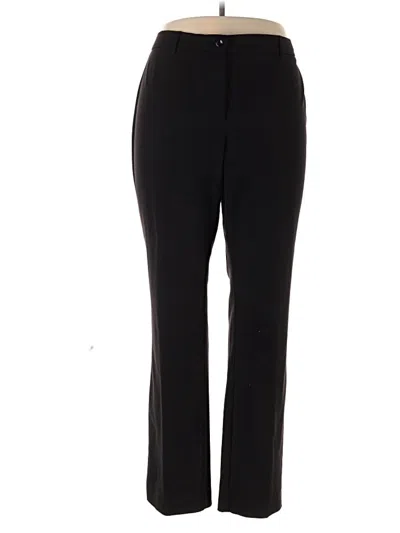 Pre-owned Chico's Dress Pants In Black