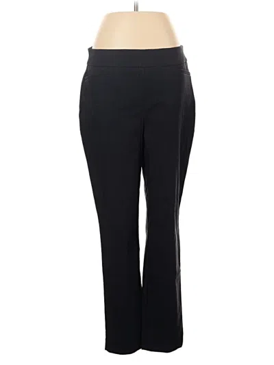 Pre-owned Chico's Dress Pants In Black