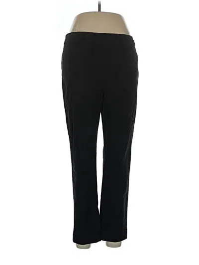 Pre-owned Chico's Dress Pants In Black