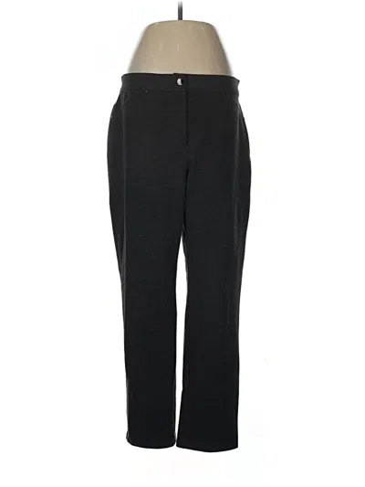 Pre-owned Chico's Dress Pants In Black
