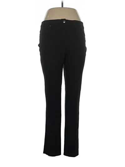 Pre-owned Chico's Dress Pants In Black