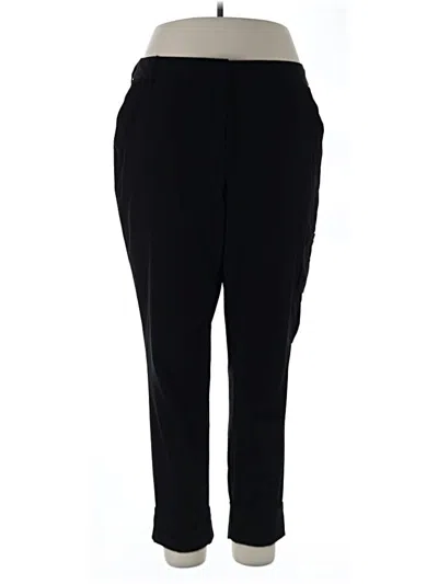 Pre-owned Chico's Dress Pants In Black