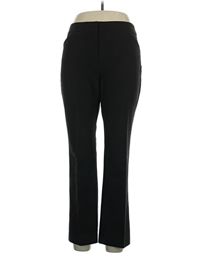 Pre-owned Chico's Dress Pants In Black
