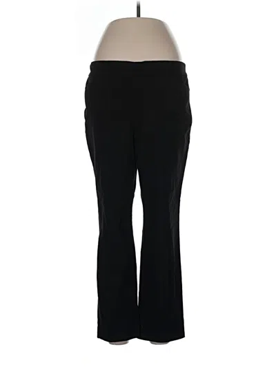 Pre-owned Chico's Dress Pants In Black