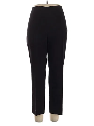 Pre-owned Chico's Dress Pants In Black