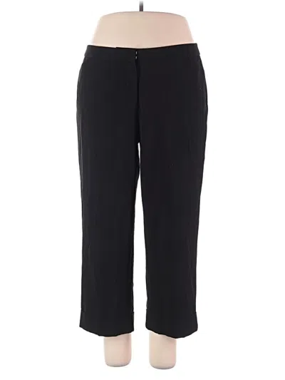 Pre-owned Chico's Dress Pants In Black