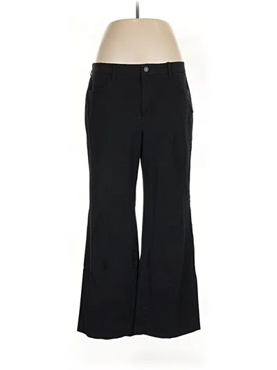 Pre-owned Chico's Dress Pants In Black