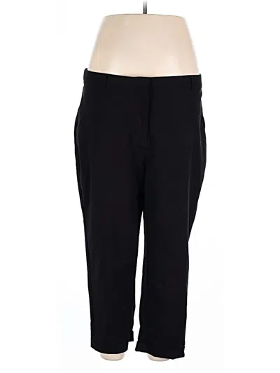Pre-owned Chico's Dress Pants In Black