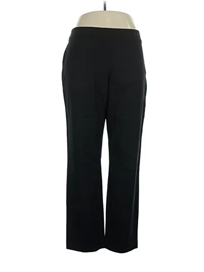 Pre-owned Chico's Dress Pants In Black