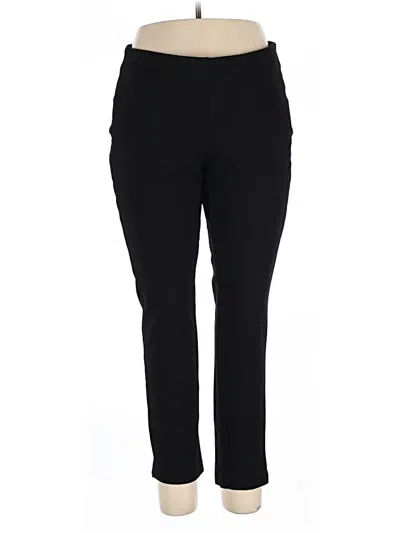 Pre-owned Chico's Dress Pants In Black