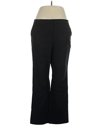 Pre-owned Chico's Dress Pants In Black
