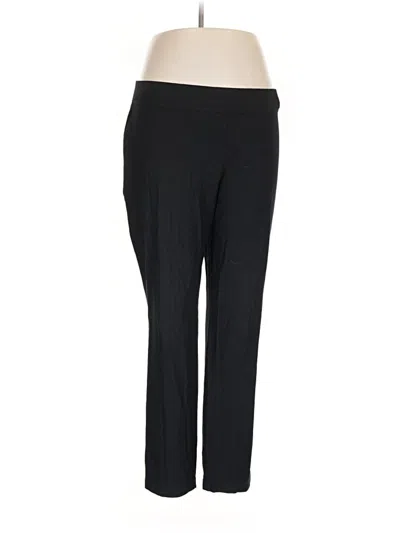 Pre-owned Chico's Dress Pants In Black
