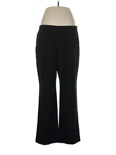 Pre-owned Chico's Dress Pants In Black