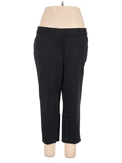Pre-owned Chico's Dress Pants In Black