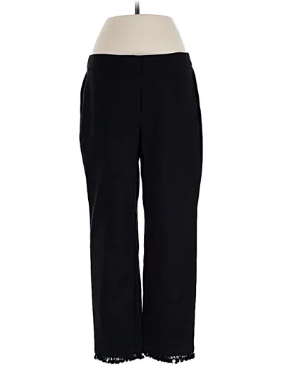 Pre-owned Chico's Dress Pants In Black