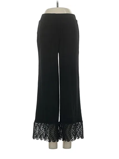Pre-owned Chico's Dress Pants In Black