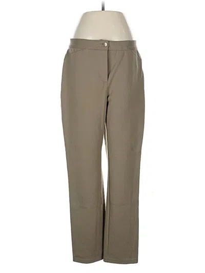 Pre-owned Chico's Dress Pants In Brown