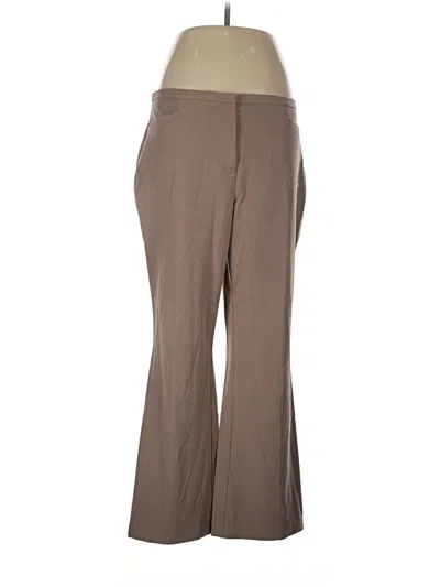 Pre-owned Chico's Dress Pants In Brown