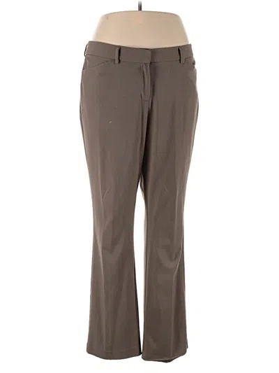 Pre-owned Chico's Dress Pants In Brown