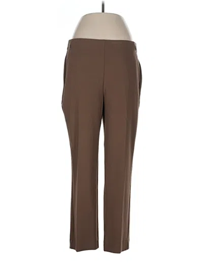 Pre-owned Chico's Dress Pants In Brown