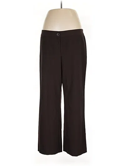 Pre-owned Chico's Dress Pants In Brown