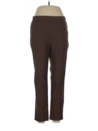 Pre-owned Chico's Dress Pants In Brown