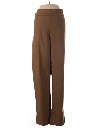 Pre-owned Chico's Dress Pants In Brown