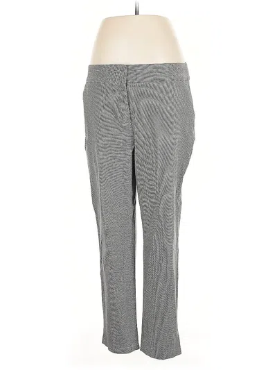 Pre-owned Chico's Dress Pants In Gray