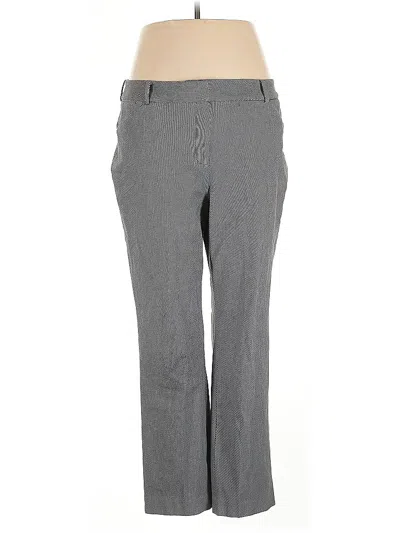 Pre-owned Chico's Dress Pants In Gray