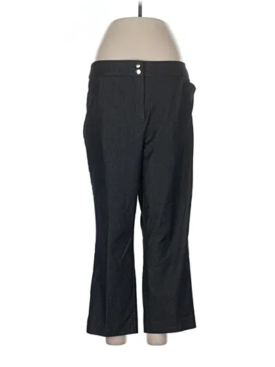 Pre-owned Chico's Dress Pants In Gray