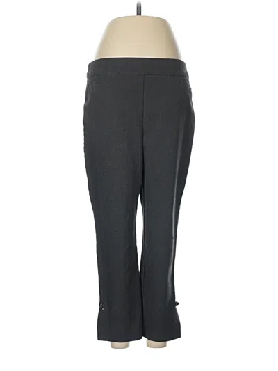 Pre-owned Chico's Dress Pants In Gray