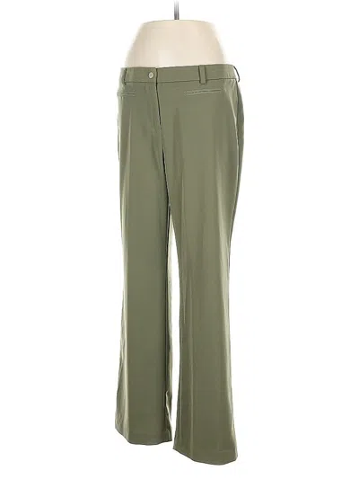 Pre-owned Chico's Dress Pants In Green