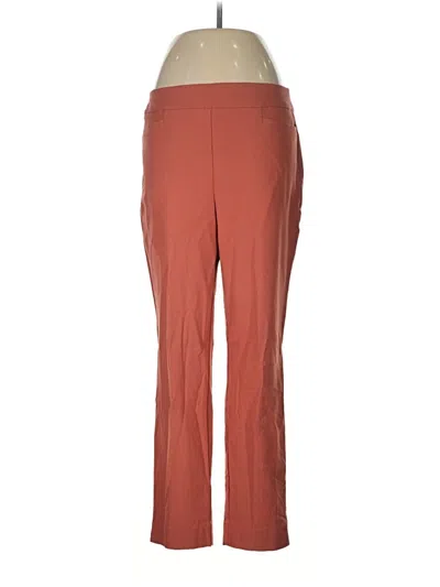 Pre-owned Chico's Dress Pants In Orange