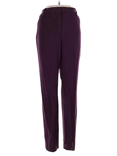 Pre-owned Chico's Dress Pants In Purple