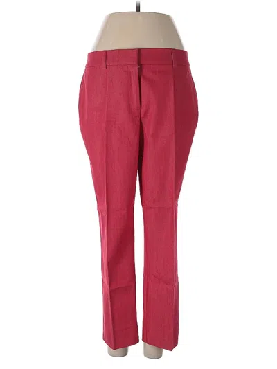 Pre-owned Chico's Dress Pants In Red
