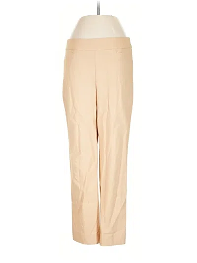 Pre-owned Chico's Dress Pants In Tan
