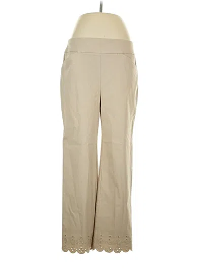 Pre-owned Chico's Dress Pants In Tan