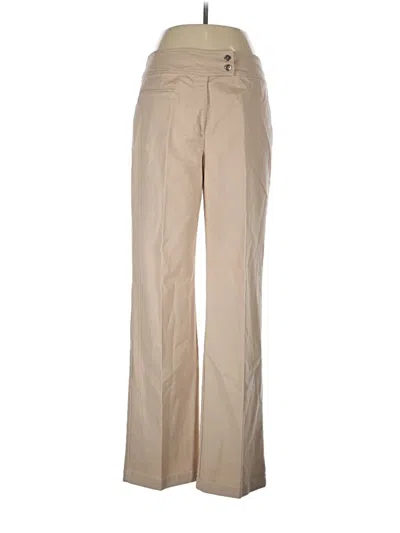 Pre-owned Chico's Dress Pants In Tan