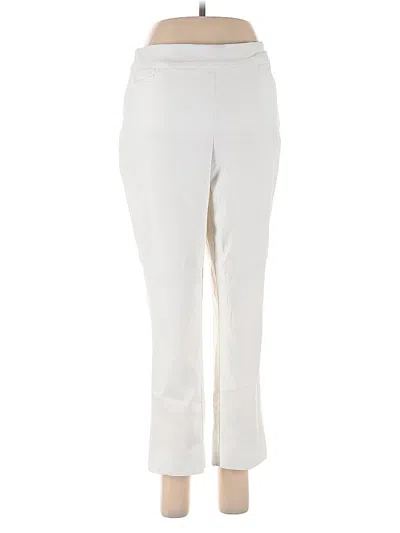 Pre-owned Chico's Dress Pants In White