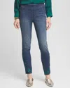 Chico's Emerald Jewel Pull-on Ankle Jeggings In Spellbound Indigo Size 14 |  In Spellbound Indigo