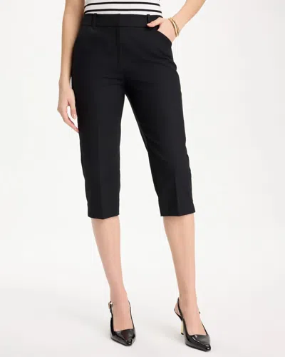 Chico's Emme Slim Capri Pants In Black
