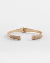 Chico's Faux Pearl Wrapped Cuff Bracelet |  In Pearl