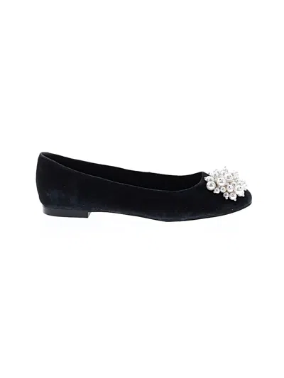 Pre-owned Chico's Flats In Black