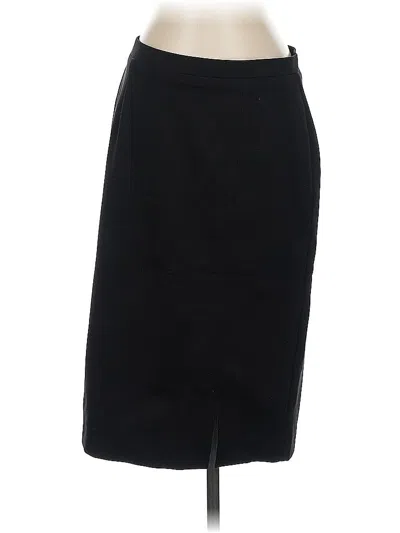 Pre-owned Chico's Formal Skirt In Black
