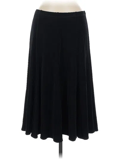 Pre-owned Chico's Formal Skirt In Black
