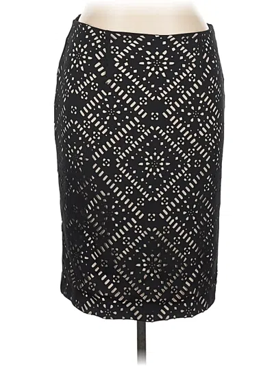 Pre-owned Chico's Formal Skirt In Black