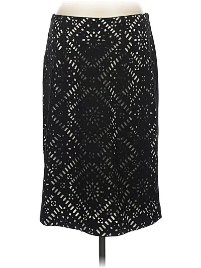 Pre-owned Chico's Formal Skirt In Black